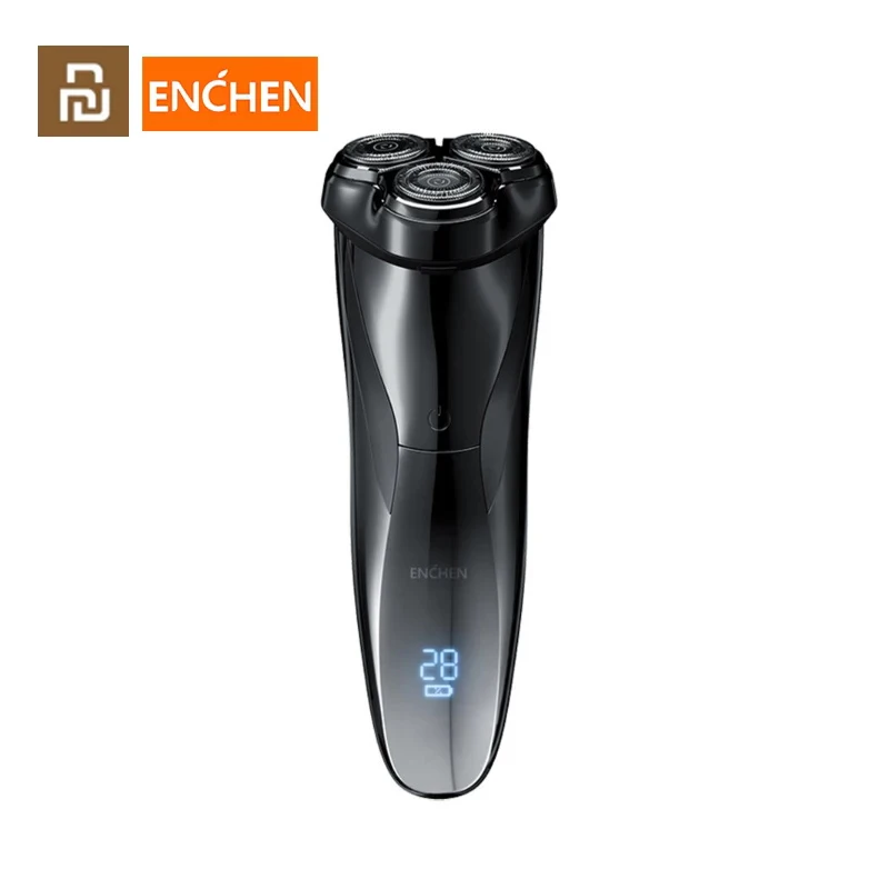 Enchen BlackStone 3 Pro Electric Shaver Razor / Head Cutter Washable IPX7 Waterproof LCD Type-C Rechargeable Charging for Man