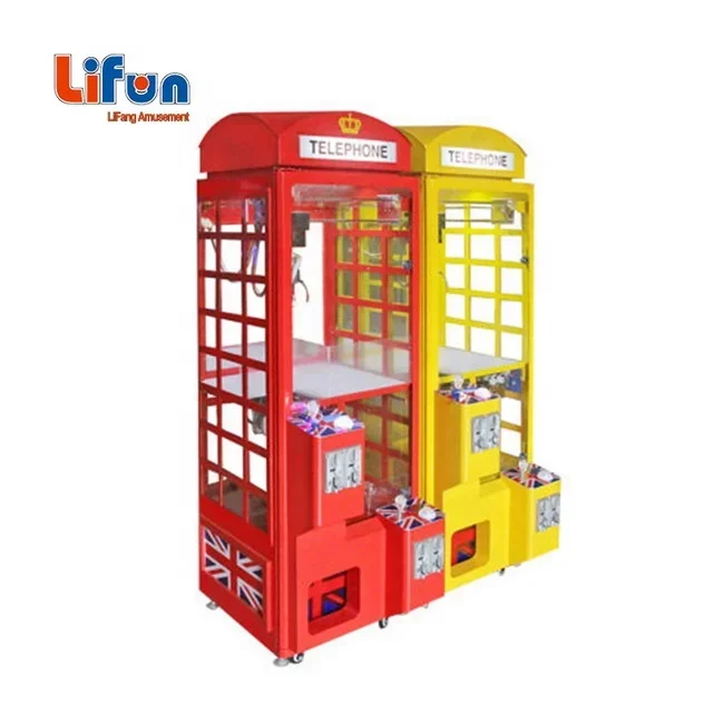 Shopping Mall Commercial Coin Operated Gift Prize Toy Vending Game machine Big Small Arcade Cheap Claw crane Machine For Sale