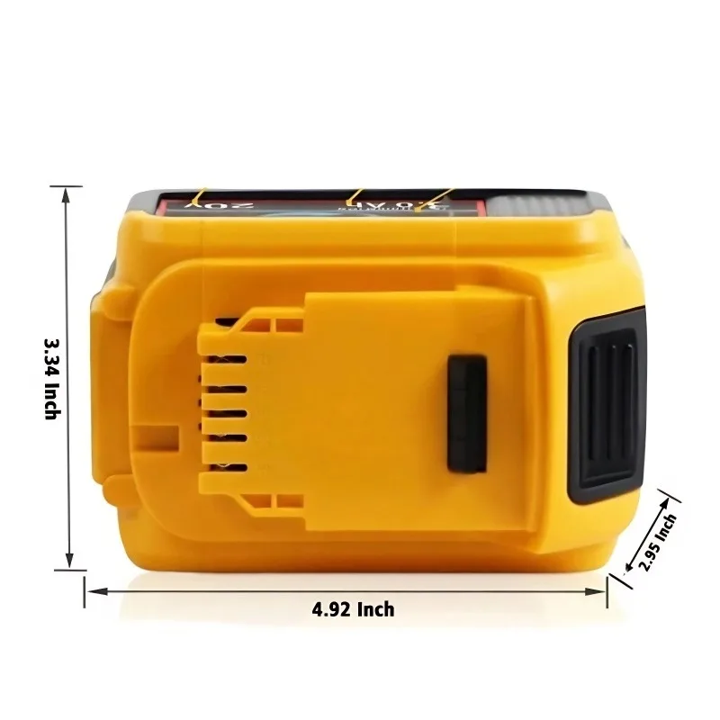 Suitable for DeWalt 12Ah 20V Battery Replacement DCB184 DCB200 DCF892 DCF845 DCF850 DCF911 DCD800 DCD805 Tool Battery🔋12000mAh