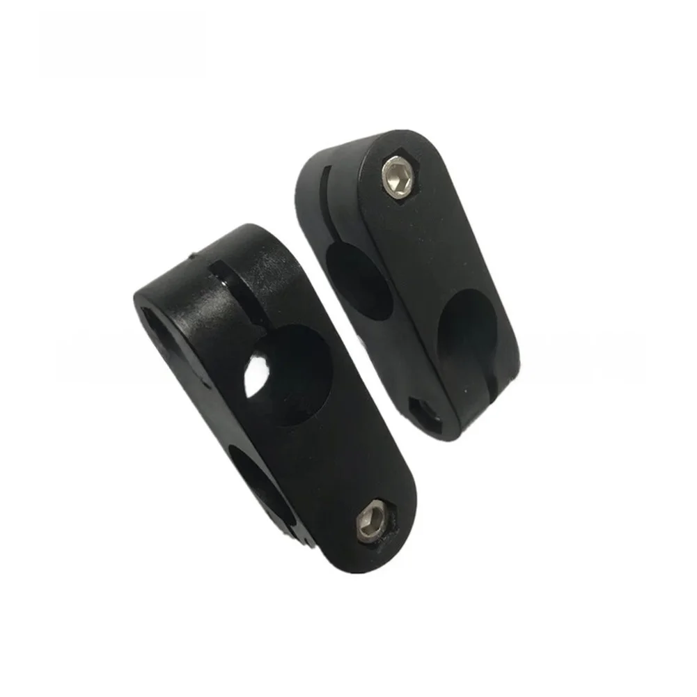 Reinforced Nylon PA66 Cross Clamp for Conveyor Accessories Supports Vertical Cross Transition Between Guardrail and Machine