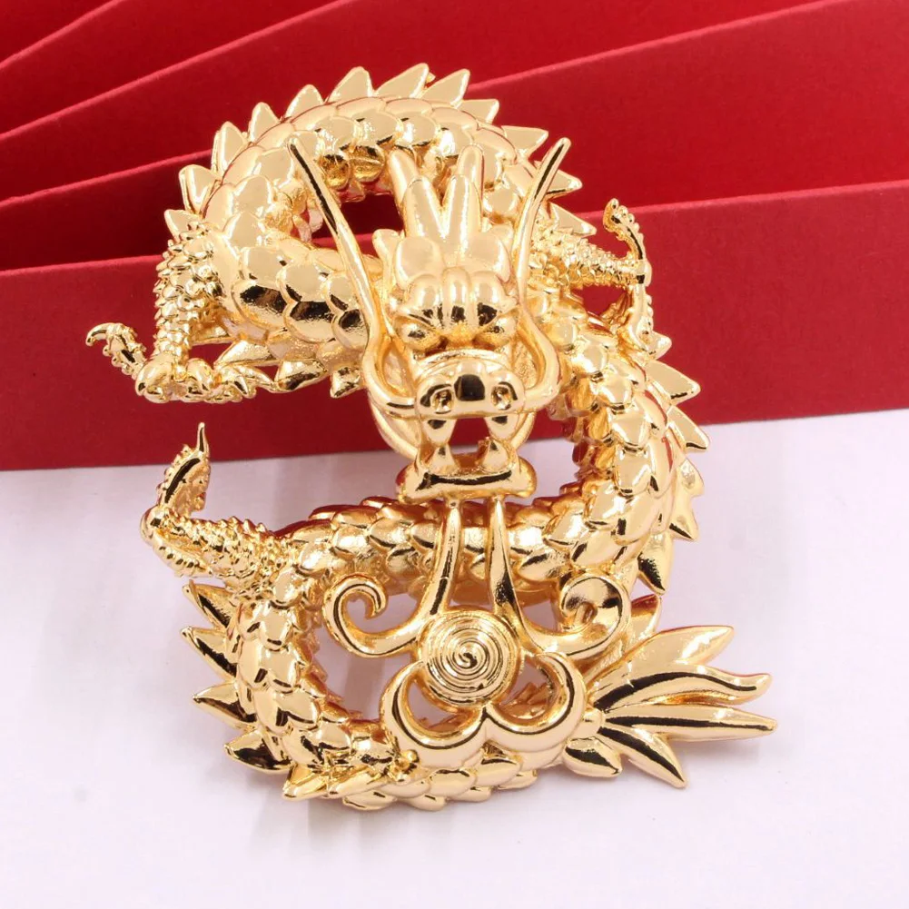 

3pcs Brass Casted Dragon Loong Pendant Embellishment Stamping Connectors for DIY Wedding Jewelry Accessories Supplies