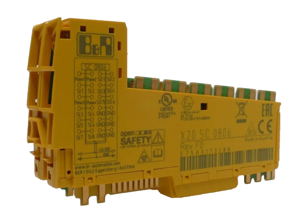 

Цифровой модуль микширования B&R X20 SC 0806 | Рев. F0 | X20SC0806