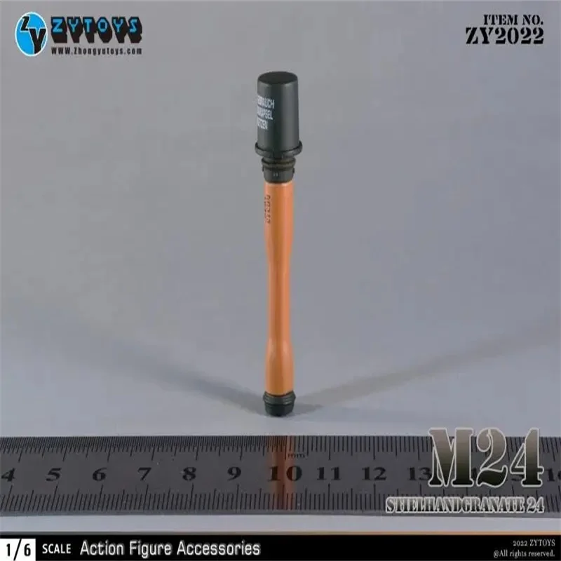 ZYTOYS ZY2022 1/6 Soldaten Spielzeug Modell M24 Hand Granate Fit 12'' Action-figuren Zubehör Auf Lager