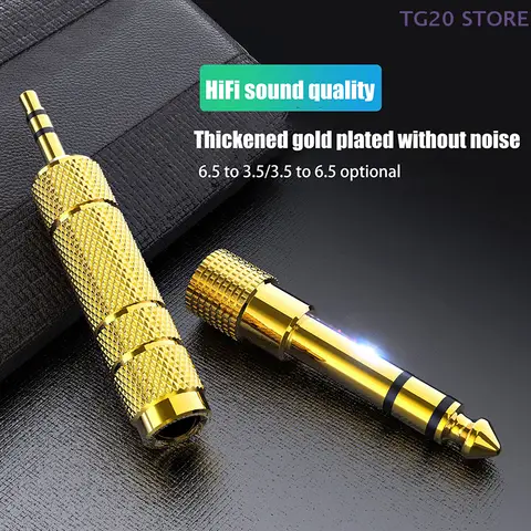 2 개/대 6.5mm ~ 3.5mm 및 3.5mm ~ 6.5mm 헤드폰 앰프 용 오디오 어댑터 오디오 어댑터 마이크 6.3 3.5 Mm 변환기 2 개/대 6.5mm ~ 3.5mm 및 3.5mm ~ 6.5mm 헤드폰 앰프 용 오디오 어댑터 오디오 어댑터 마이크 6.3 3.5 Mm 변환기