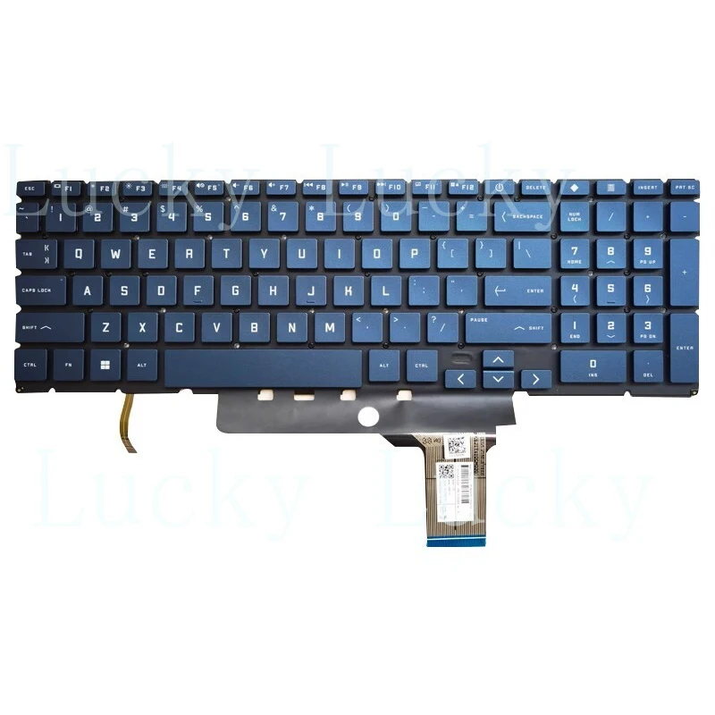 f New For HP Victus 16-E0085CL 16-E0161NR 16-E1085CL Keyboard US Backlit TPN-Q264