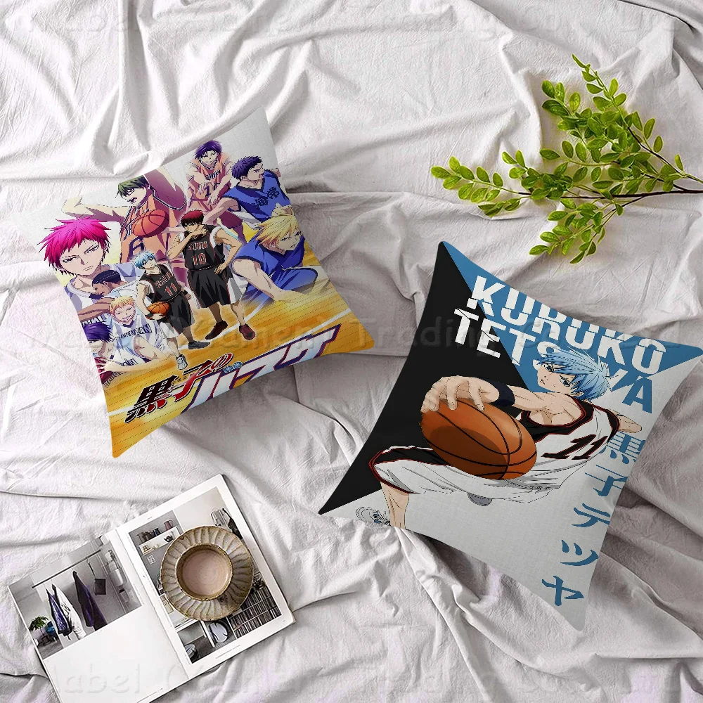 Kurokos Basketball Anime Canvas Pillow Cover Design Cushion Cover Decor Holiday Decorati