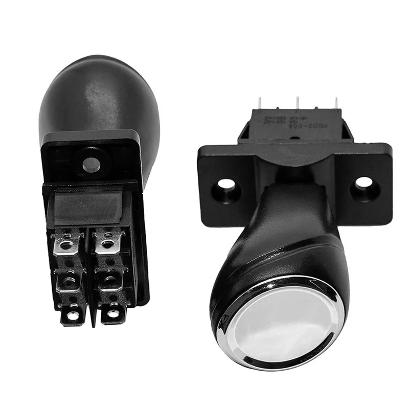 10 قطعة سيارة كهربائية للأطفال عصا التحكم سيارة ممتص للصدمات إلى الأمام عكس التبديل على السيارة إلى الأمام والخلف التبديل (الولايات المتحدة)