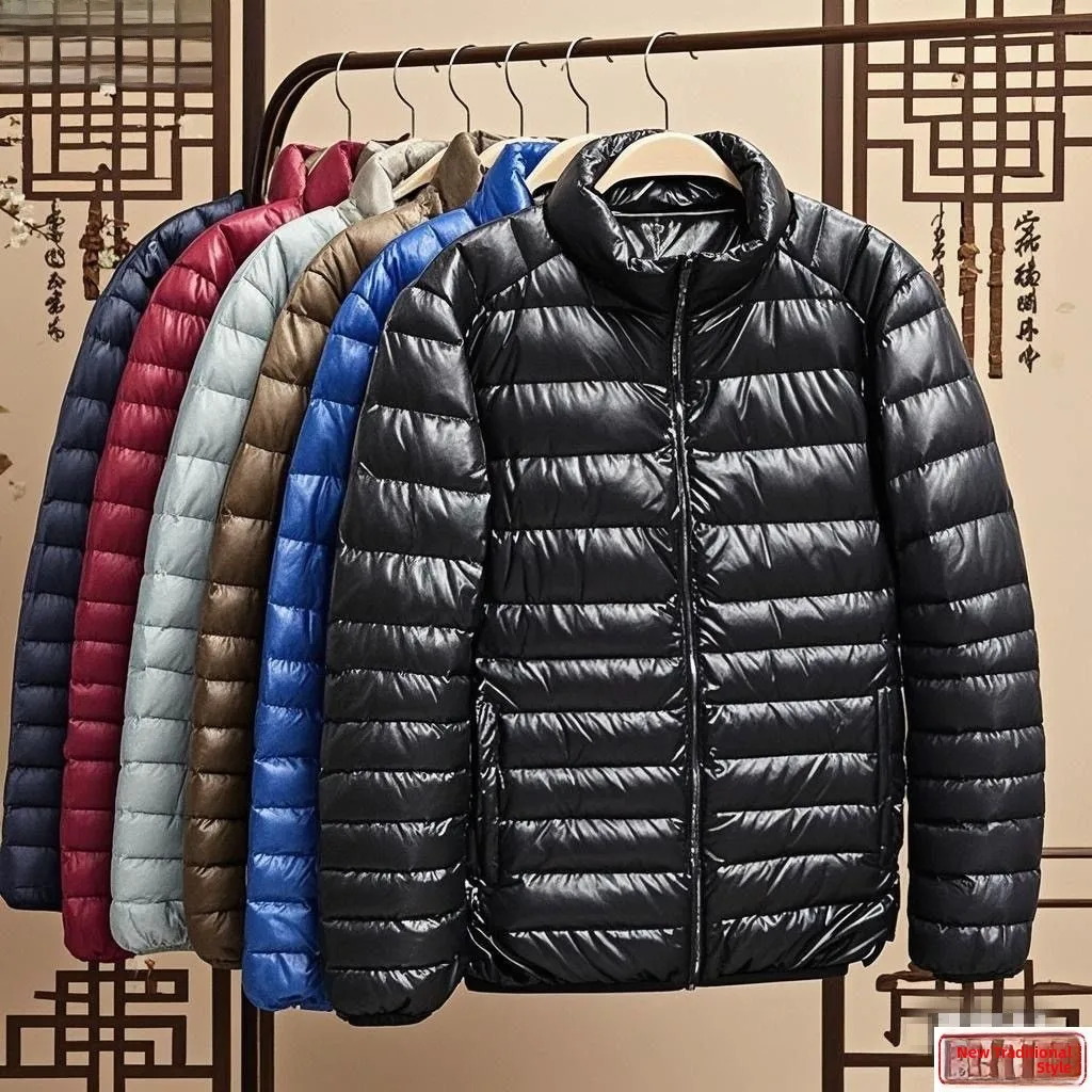 

Легкая теплая мужская хлопковая куртка на пуху, хлопковая осень-зима, новая универсальная молодежная трендовая верхняя одежда, свободная посадка, обычная одежда...