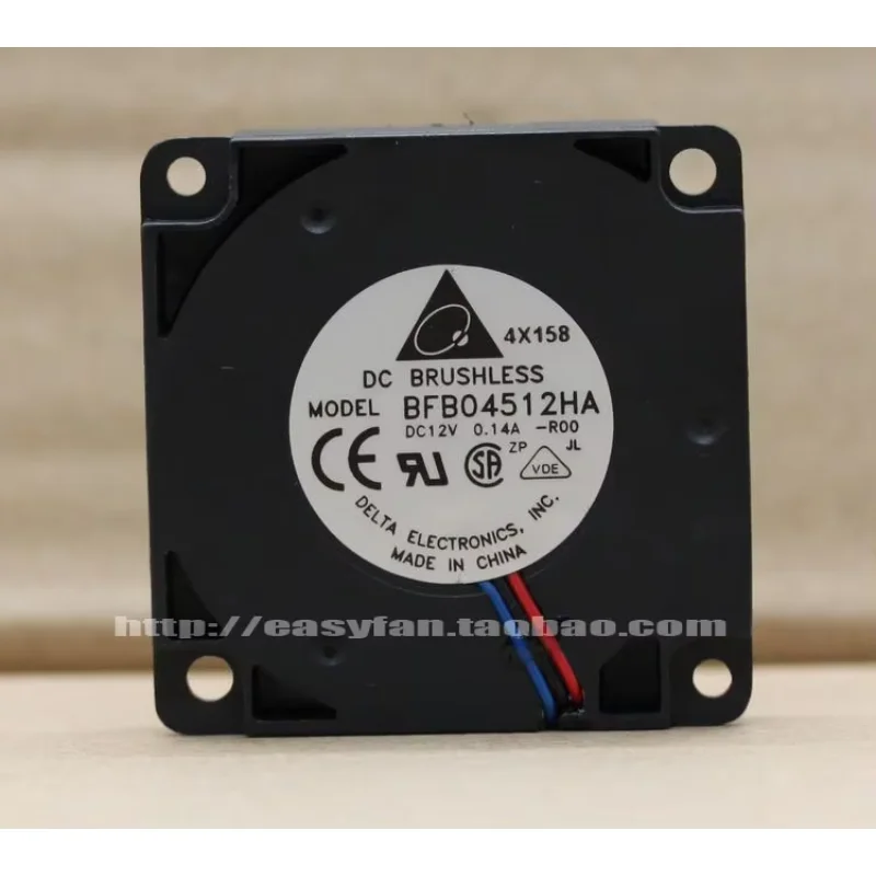 Delta Electronics BFB04512HA R00 DC 12 В 0,14 А 45x45x10 мм Вентилятор охлаждения сервера