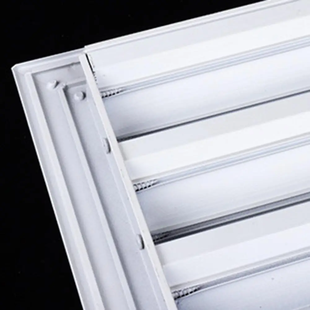 Air Vent Grille Aluminum Louvers Excellent Ventilation Solutions Easy To Clean Galvanized Iron Material Versatile Applications
