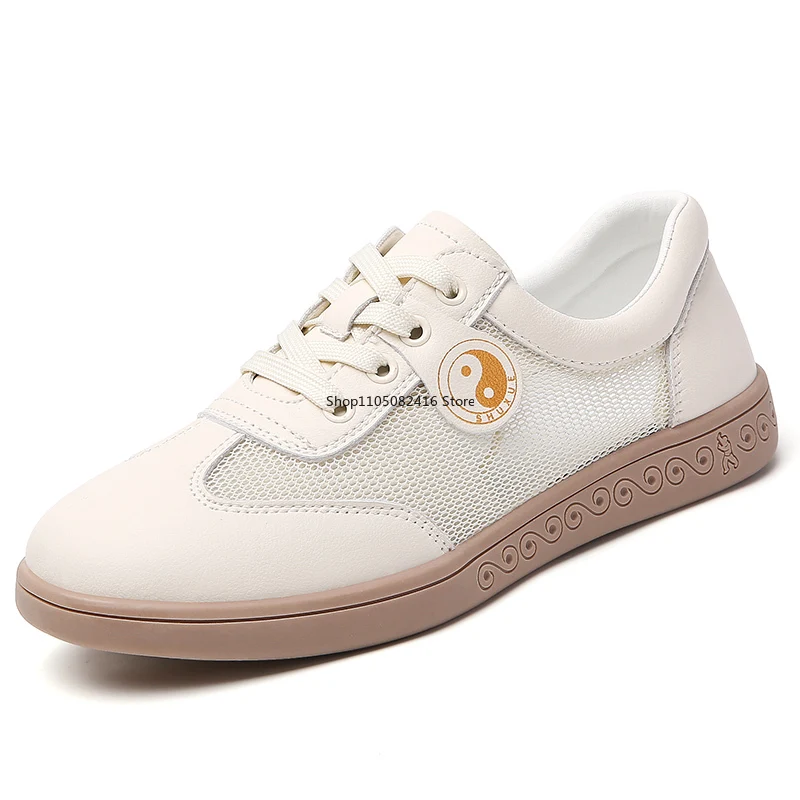 

Women Tai Chi Shoes Breathable Mesh Martial Arts Shoes Comfortable Outdoor Sneakers Non Slip Kungfu Training Shoes