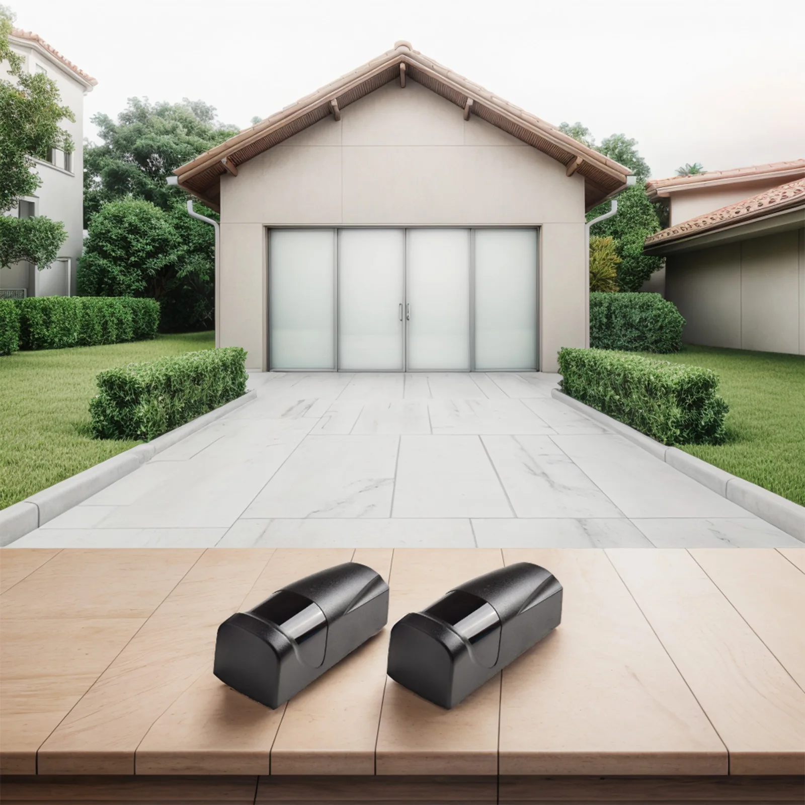 

For Garage Gate Door Sensor Infrared Safety Beam Photocell Detector with Anti interference Technology Reliable Functionality