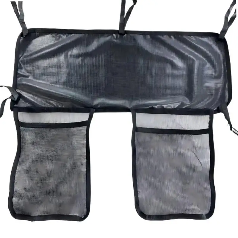 

Trampoline Shoe Bag Fitness Equipment Storage Bag Elastic Straps Double Compartments Breathable Organizer Easy Access For Family