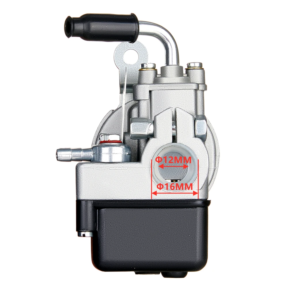 Malossi SHA 12 Carburateur DellOrto SHA 103 MBK 51 for Piaggio Vespa Ciao Tomos - New - Motorcycle Carburetor
