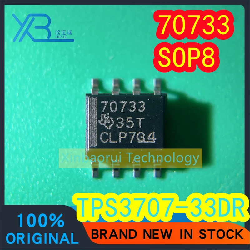 

(4/20pieces) TPS3707-33DR Parts Identification 70733 SMD SOP-8 Reset Chip IC 100% Brand New Genuine Original Stock