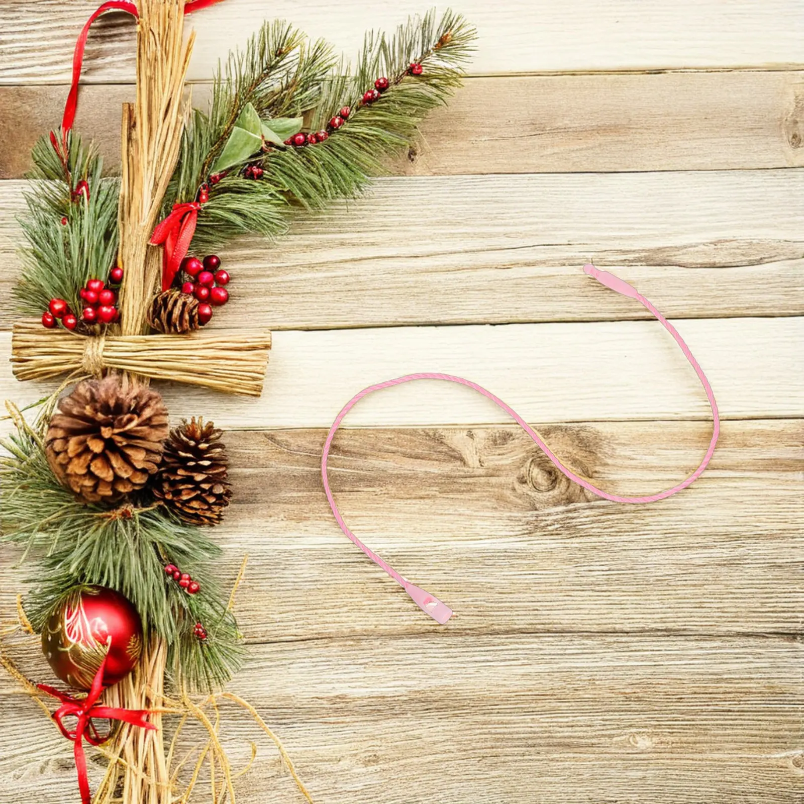 1000pcs Christmas Ornament Hanging Ropes with Snap Closure – Versatile Tree Decor, Craft Tags & Holiday Supplies