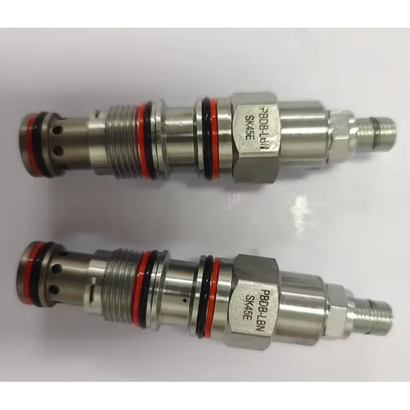 Hongshan Pilot Operated Three-way Reducing Hydraulic Cartridge Valve 10 GPM Flow 350 Bar Maximum Pressure PBDB-LBN