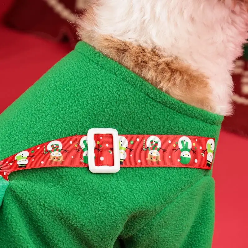 Disfraz de perro de Navidad, ropa de Navidad con bolsillo de Reno pequeño para gatos, jersey para mascotas, ropa, disfraces de Festival para gatos