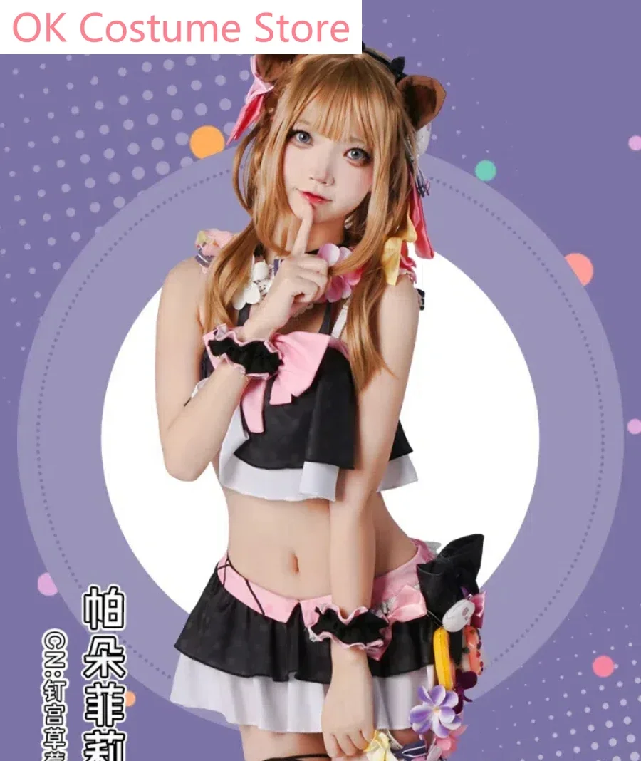 Honkai Impact 3rd Pardofelis Cat Swimsuit Cosplay Costume Cos Game Anime Party Uniform Hallowen Play Role Clothes Clothing