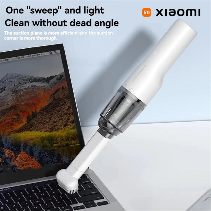 Xiaomi Car Vacuum Cleaner Electric Household Mini Portable High Power Handheld Wireless Powerful Dust Remover Cleaning Upgrate