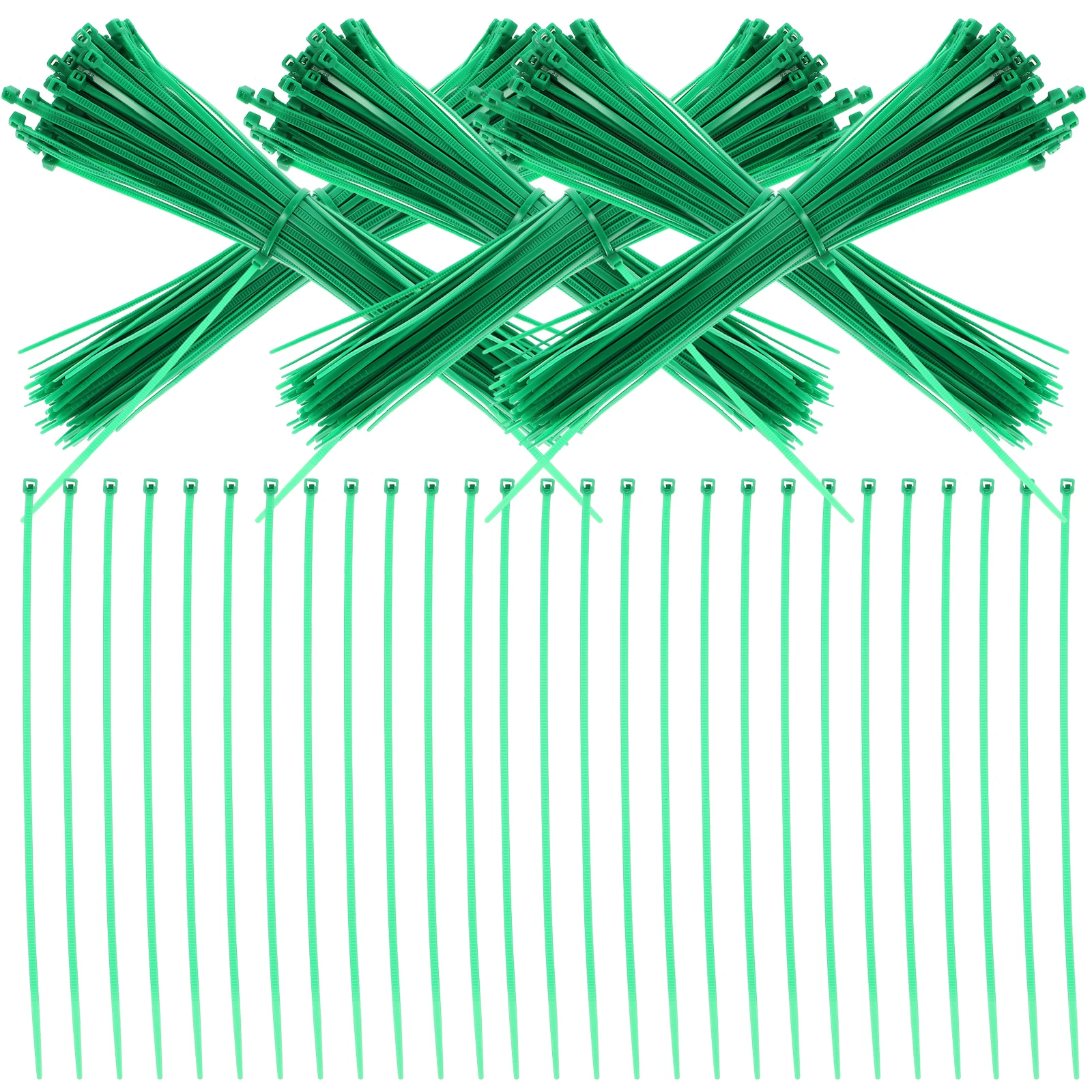 

500pcs Nylon Cable Ties Heavy Duty Zip Wire Wraps for Bundling Garden Repair Workshop Use Durable Blue