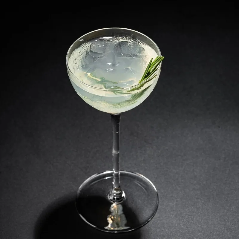 Creative Cocktail Glasses Cups Vertical Tower Glass Cup Small Capacity Martini Glasses Cup Simple Wine Cups Bar Kitchen Tools