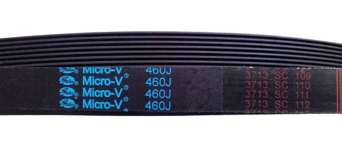 Gates Micro-V 430J 440J 450J 460J Rubber Multi-groove Belt