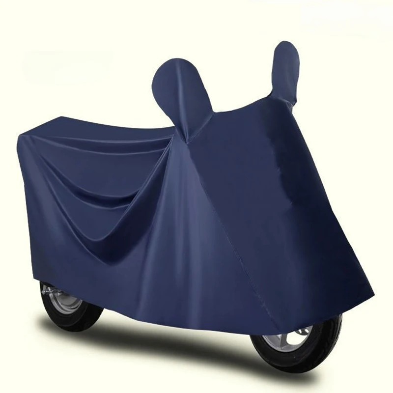 

Motocycle Covers Rain Cover Thickened Oxford Cloth Rainproof Waterproof Sunshade Sun Protection Cover Motor Bike Length 210 Cm