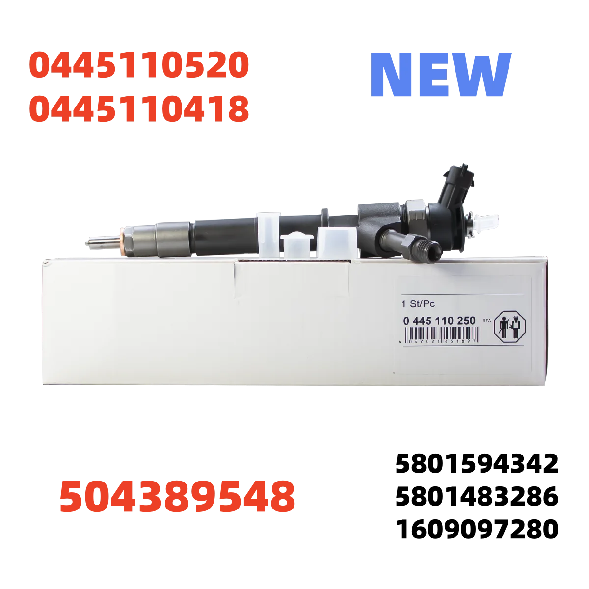 

Brand-New Auto Parts Diesel Fuel Injector 5801594342 0445110520 fuel injector For F-IAT D-UCATO/I-VECO D-AILY 2.3