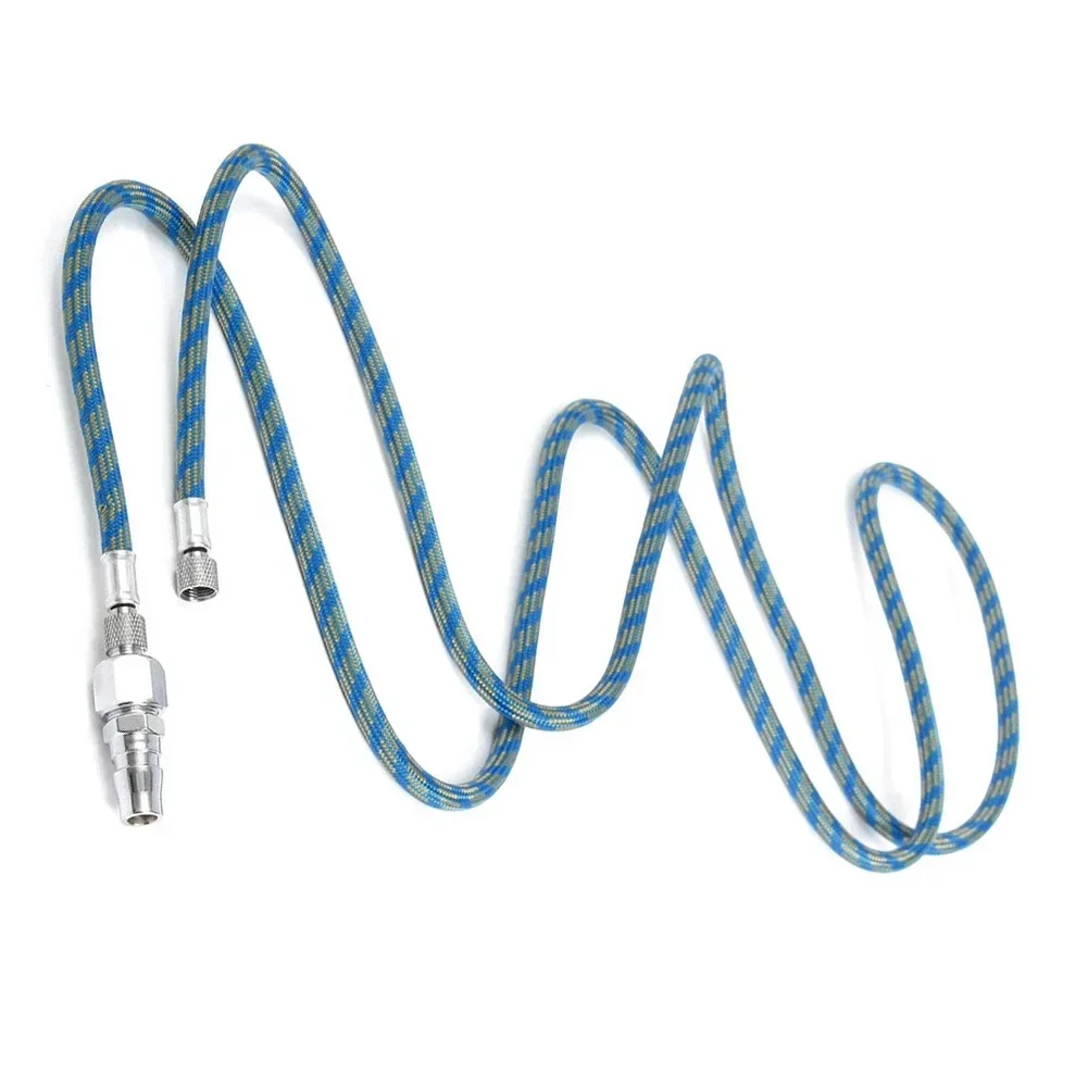 Nylon Braided Airbrush Hose 1 8m Long With Two Couplings for Airbrush Connection Seamless Connection Leak Proof