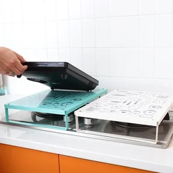 Hot sale new kitchen microwave oven shelf induction cooker stand gas stove cover plate pad high seat