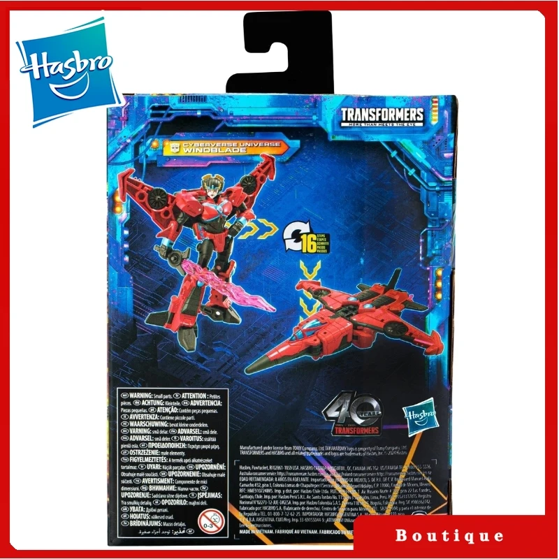 Op voorraad Hasbro Transformers speelgoed Legacy United Deluxe Class Windblade-actiefiguren Autobots Hobby's Geschenken Verzamelobject