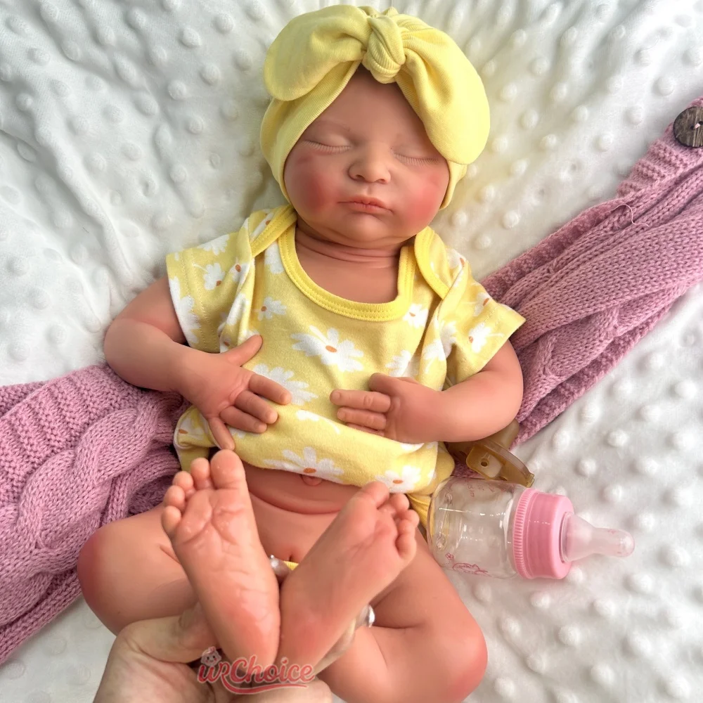 ตุ๊กตาเด็กผู้หญิงขนาด 50 ซม. เปิดปากได้ ทำจากซิลิโคนนุ่มทั้งตัว เหมือนจริง รายละเอียดเหมือนจริง ผิว 3 มิติ เหมาะสำหรับเป็นของขวัญคริสต์มาสสำหรับผู้ป่วยอัลไซเมอร์