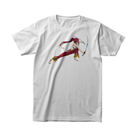 Fairy Tail Natsu T-shirt 2025 Black Cotton Anime Tee Pink Hair Fire Dragon Scarf Japanese Text Salamander Power Battle Ready