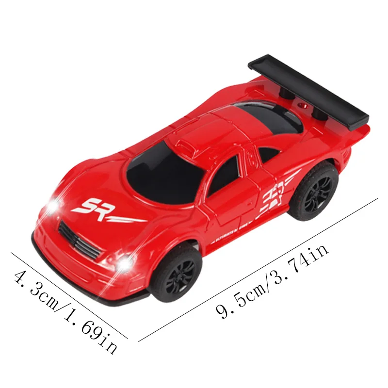 Coche de juguete con ranura, vehículo de carreras eléctrico, escala 1, 43, 1:43, 1/43, 12v, 14v, para Carrera compacta Scalextric Go Ninco Scx, 2