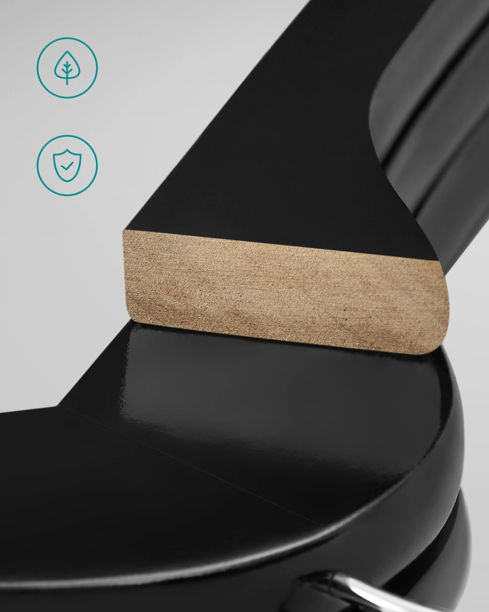 Couleur Noire Couleur De-Lit أربعة مواسم ، 45 ، 5x x 23 cm ، L x l x h