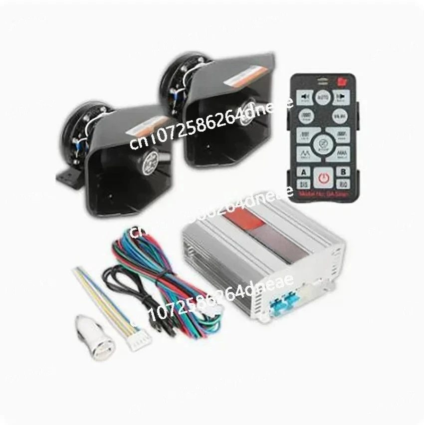 12V 24V Wireless Car Megaphone HD Horn Speaker Car Siren Support 200W 400W 600W