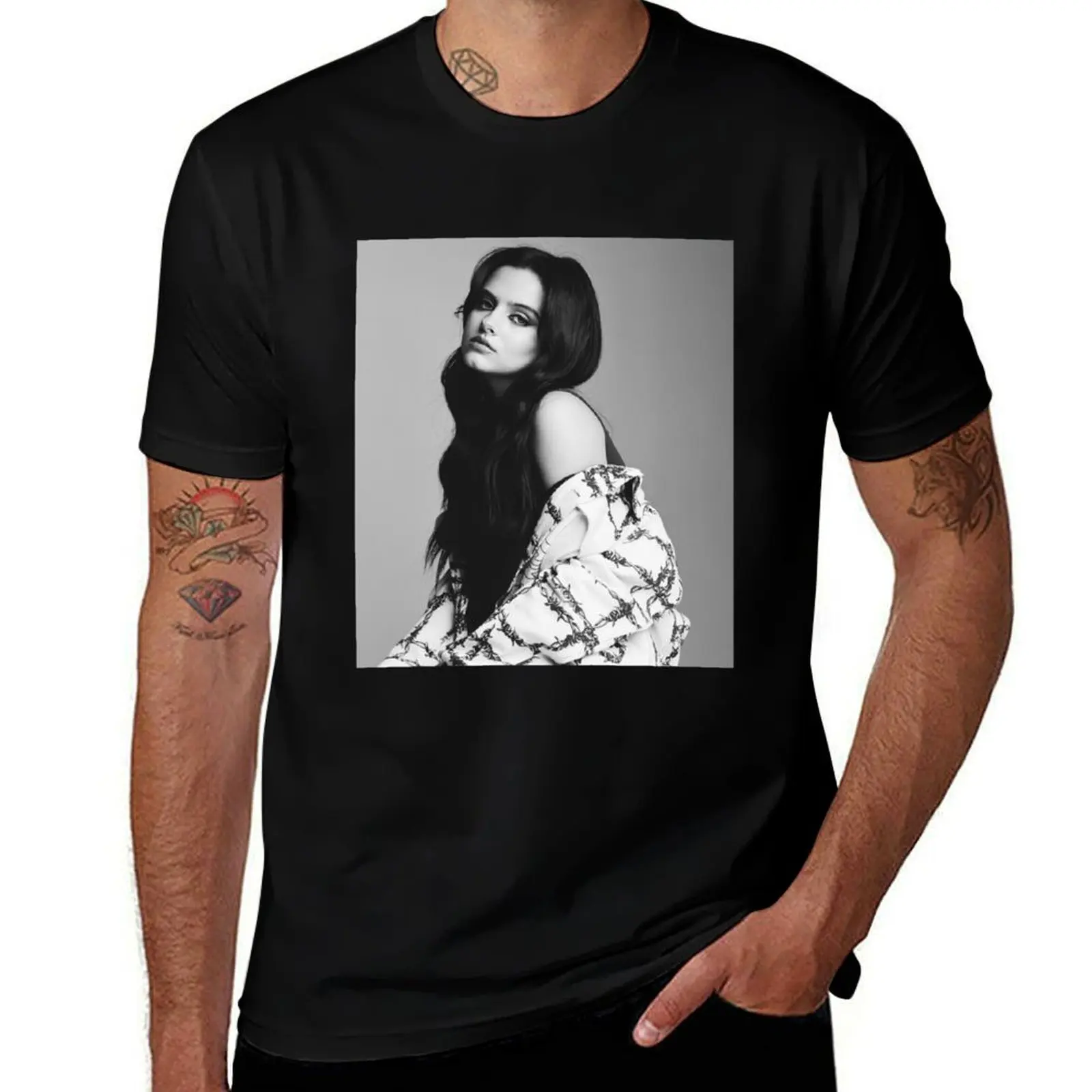 

Jessie Murph American Singer T-Shirt blue lock oversized graphic tee plus sizes Men's t-shirts