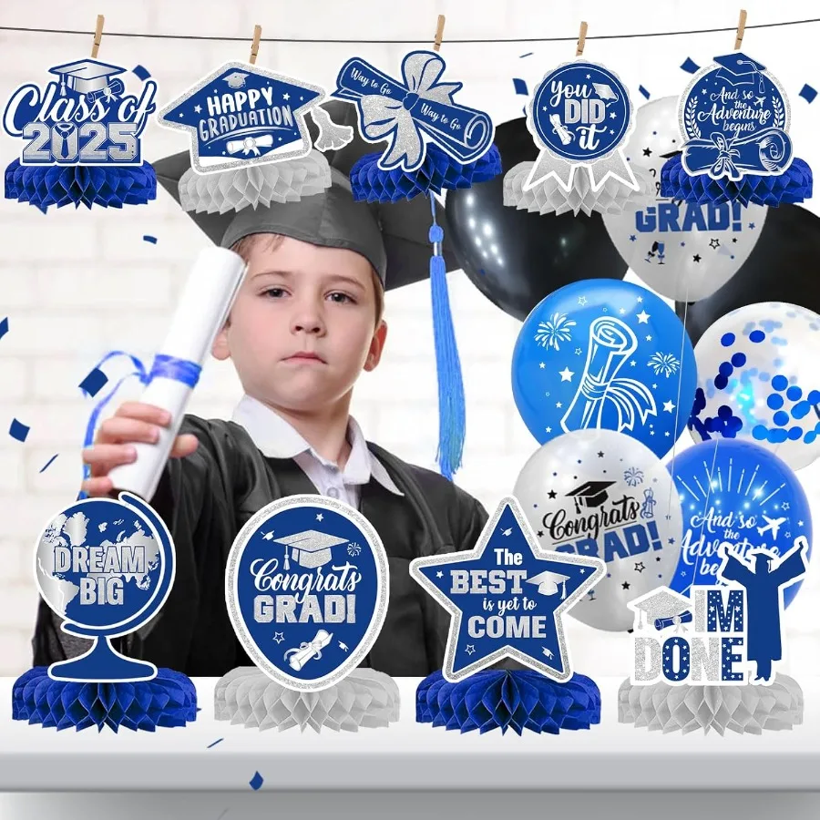 ของตกแต่งงานรับปริญญาปี 2025 ของประดับตกแต่งโต๊ะสำหรับงานรับปริญญาปี 2025 ของตกแต่งโต๊ะงานรับปริญญา ของตกแต่งงานเลี้ยงรับปริญญา