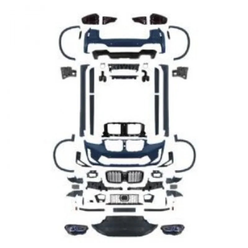 

Suitable for BMW X3 Old to New Body Kit G01 G08 Modified to 2022 X3M Front and Rear Bumper Headlight Taillight Full Body Kit