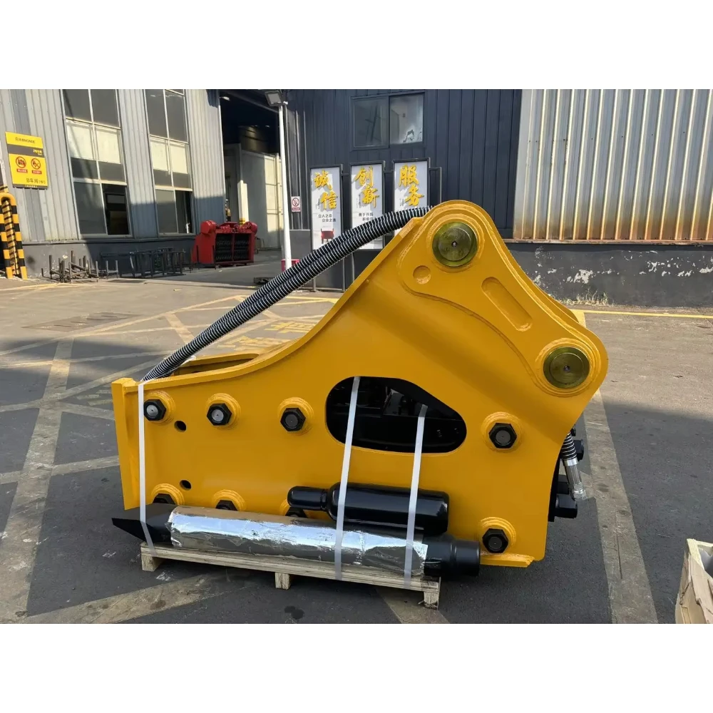 Strong Force Pile Hammer Heavy Duty Rock Breaker Hammer Attachment  Ideal for Large Scale Bridge Foundation Construction