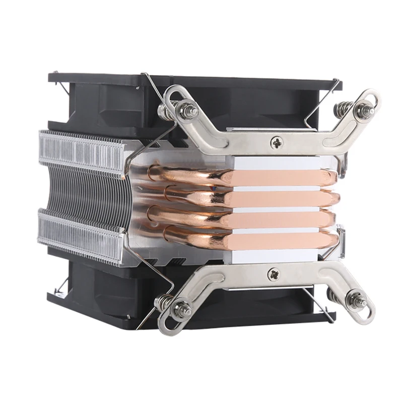 Computer CPU Processor 4 Heat Pipe Cooler Fan PWM Suitable For Installing LGA2011 x79 x99 e5 High Performance Hydraulic Bearings