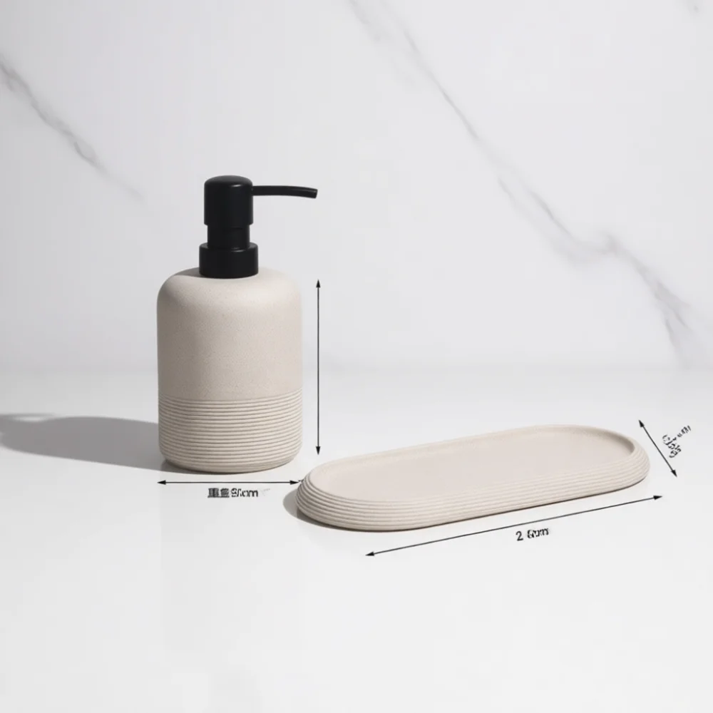 Creative Bathroom Washing Set Toothbrush Rack Cup Tray Organizer Modern Style Minimalist Toilet Counter Accessories