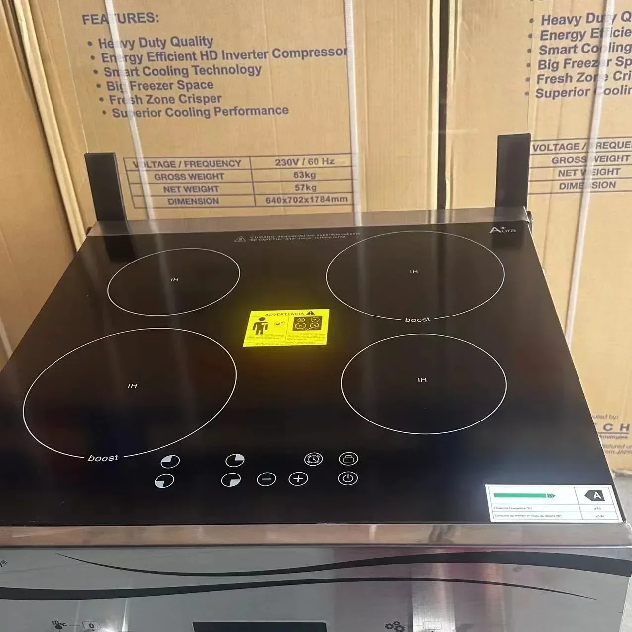 Best Freestanding Four-electric Burner Oven Stainless Steel Range  And Electric Cooker Stove Oven Gas Stove With Oven Hot sales
