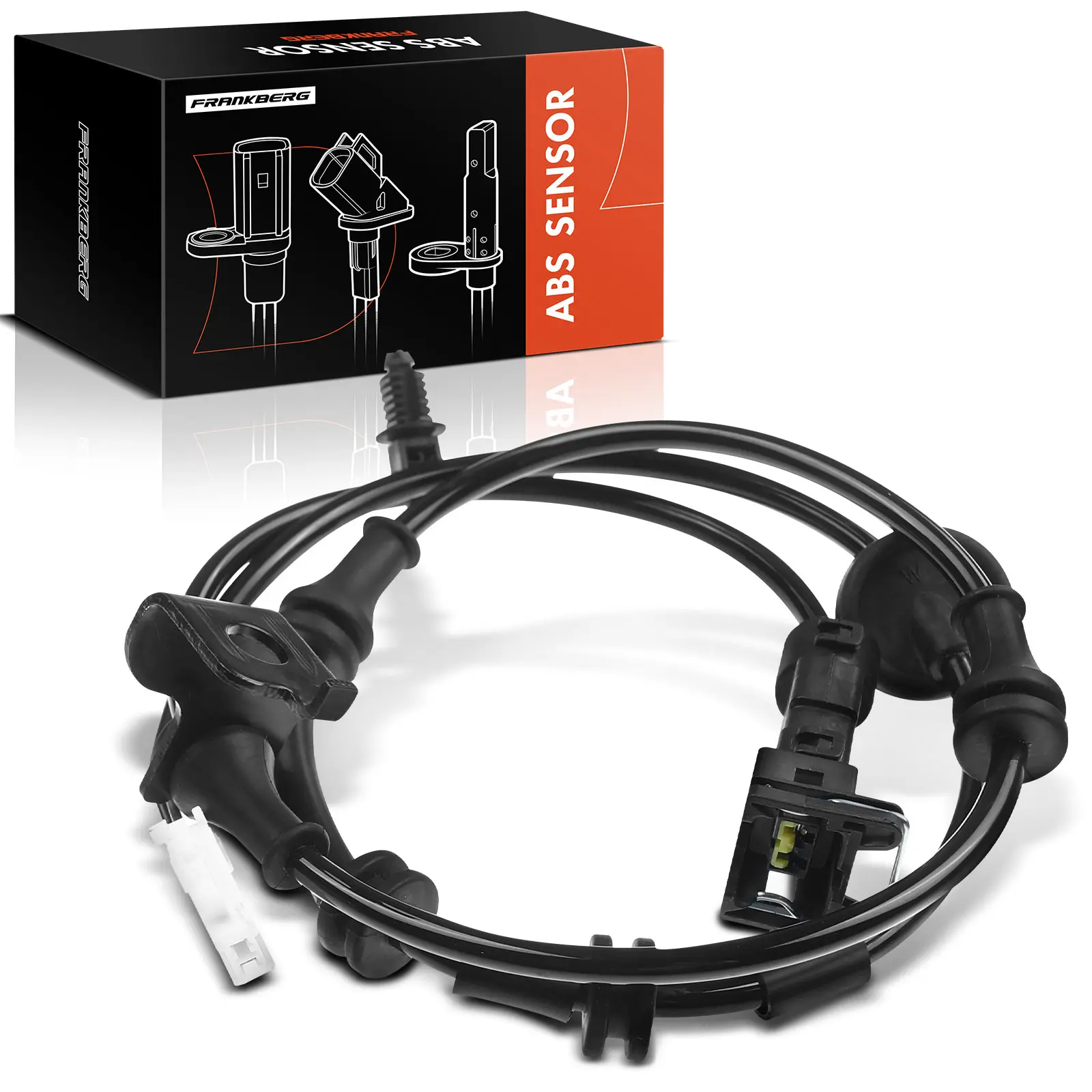 Frankberg 1x ABS Sensor Achteras Links Voor Hyundai i10 PA 1.0L 1.1L 1.2L 2008-2013 919200X000