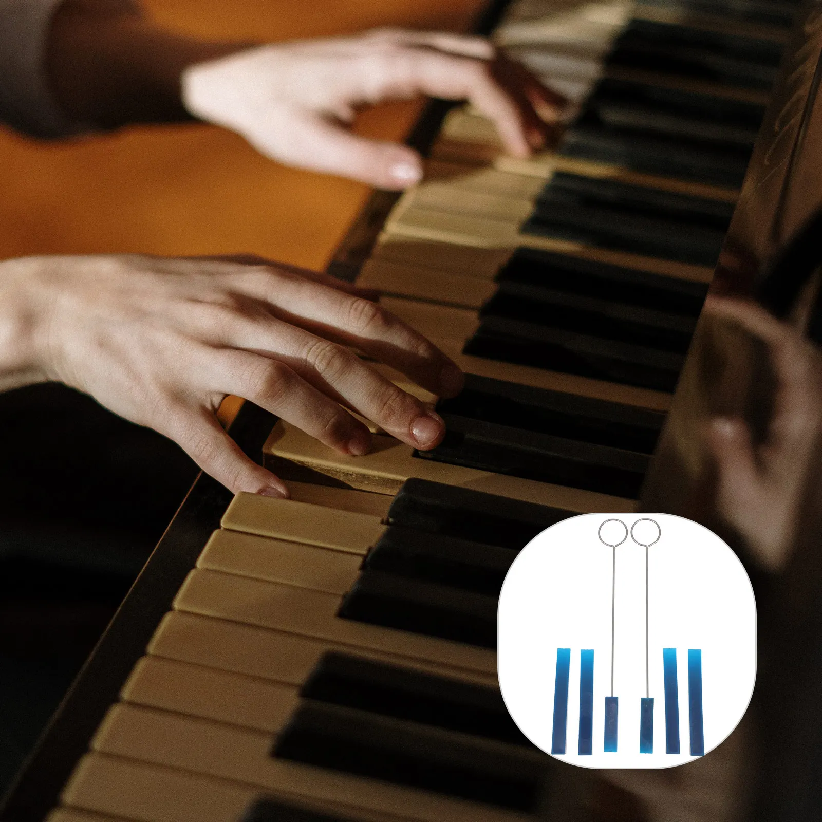 

6pcs Rubber Mute Wedge Tuning Piano Tuning Piano Supplies Tool Mutes Supplies Musical Instrument Accessories Practical Use