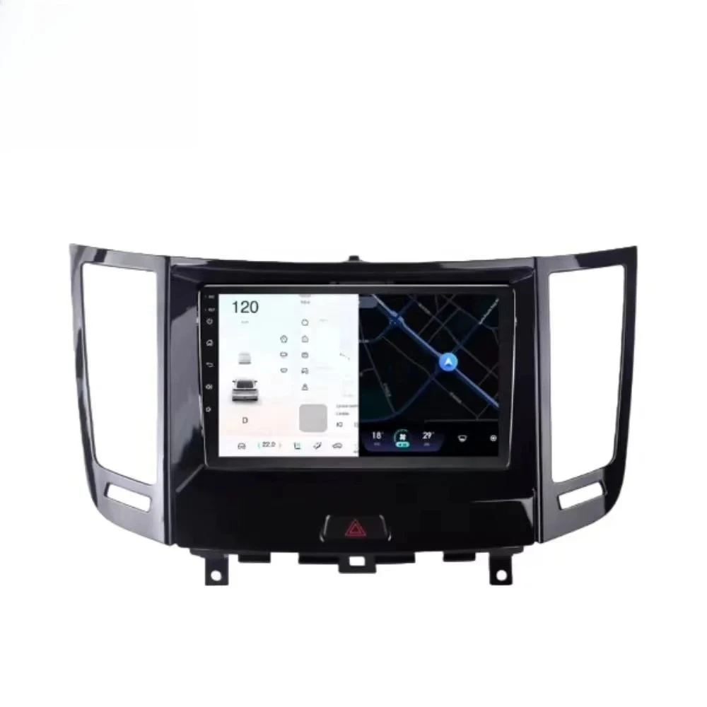 9'' RoadNavi Android Screen for FX35 FX37 2009-2012 Portable Car Multimedia Navigation Radio CarPlay WIFI Reversing Aid