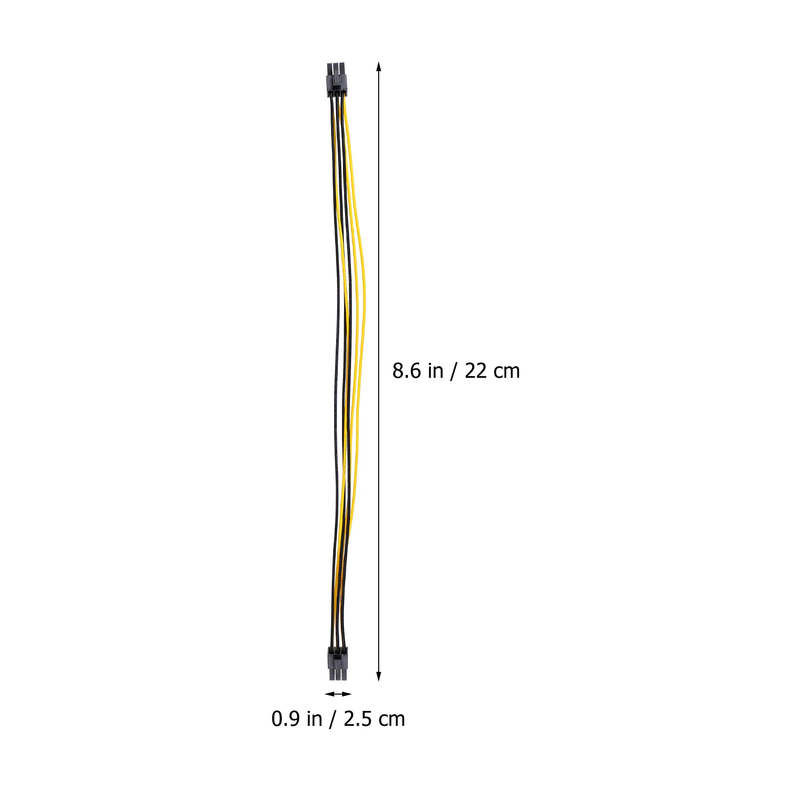 

10 pcs Power Cord Adapter Board Extension Cable For Graphics Card Gpu 6 Pin Male Connector Tinned Copper High Quality