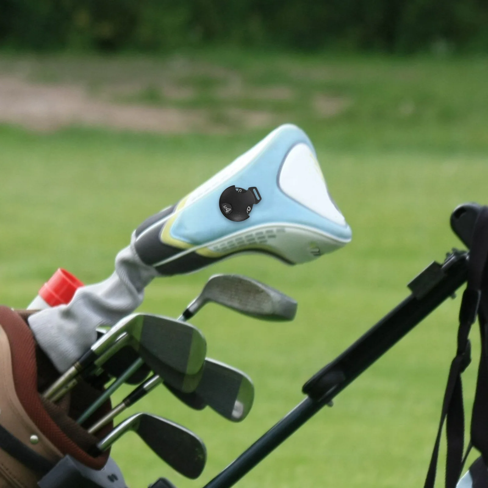 

6pcs Golf Club Head Covers Big Number Rotating Tags For Fairway Woods Drivers Id Labels Golf Club Identification Accessories