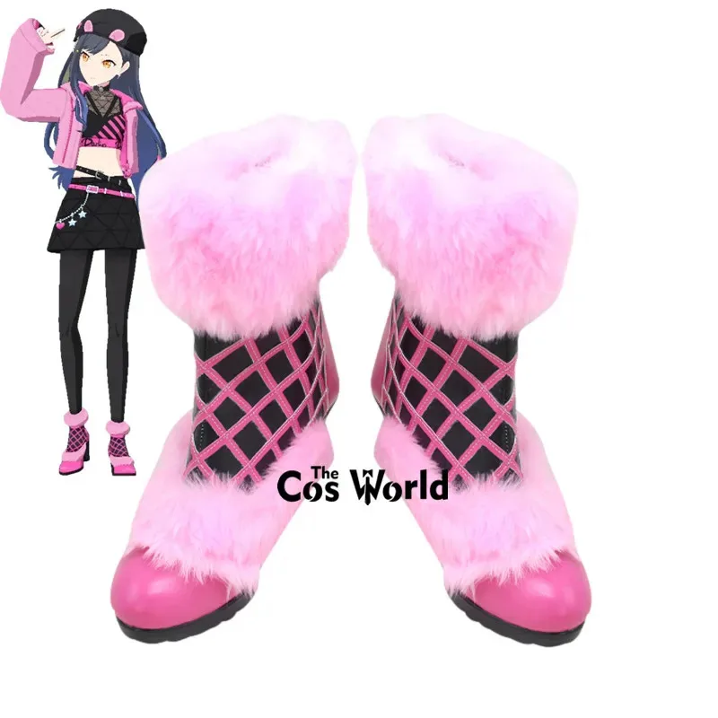 

PJSK Project Sekai Colorful Stage Feat Awakening Beat Eater Shiraishi Anime Customize Обувь для косплея Сапоги